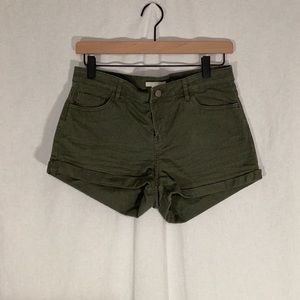 H&M Olive Green Shorts